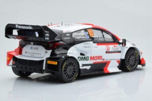 Toyota GR Yaris Rally1 #69 K. Rovanpera / J. Halttunen Rally Croatia 2022 IXO 1:18 18RMC151A Kovina – slika 2 od 6