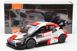 Toyota GR Yaris Rally1 #17 S. Ogier / B. Veillas Rally Monte Carlo 2023 IXO 1:18 18RMC152A Kovina – slika 6 od 6