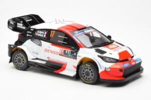 Toyota GR Yaris Rally1 #17 S. Ogier / V. Landais Safari Rally Kenya 2023 IXO 1:18 18RMC173A Kovina – slika 4 od 6