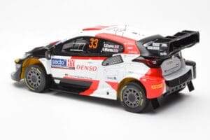 Toyota GR Yaris Rally1 #33 E. Evans / S. Martin Rally Finland 2023 IXO 1:18 18RMC174A Kovina – slika 5 od 6