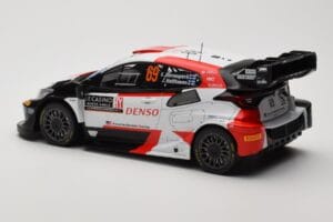 Toyota GR Yaris Rally1 #69 K. Rovanpera / J. Halttunen Rally Monte Carlo World Champion 2023 IXO 1:18 18RMC152B Kovina – slika 5 od 6