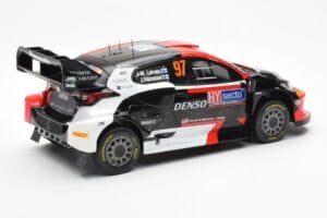 Toyota GR Yaris Rally1 #97 J-M. Latvala / J. Hanninen Rally Finland 2023 IXO 1:18 18RMC174B Kovina – slika 2 od 6