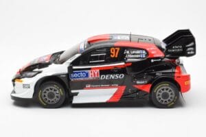 Toyota GR Yaris Rally1 #97 J-M. Latvala / J. Hanninen Rally Finland 2023 IXO 1:18 18RMC174B Kovina – slika 3 od 6