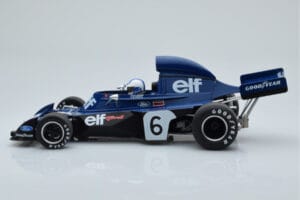Tyrrell 006 Ford #6 F. Cevert Belgium GP 1973 MCG 1:18 MCG18601F Kovina – slika 3 od 6