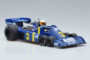 Tyrrell P34 Elf #3 J. Scheckter Winner Sweden GP 1976 MCG 1:18 MCG18614F Kovina – slika 4 od 6