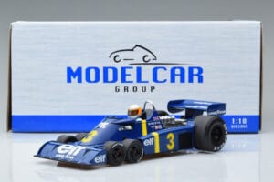 Tyrrell P34 Elf #3 J. Scheckter Winner Sweden GP 1976 MCG 1:18 MCG18614F Kovina – slika 6 od 6