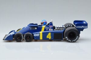 Tyrrell P34 Elf #4 P. Depailler Sweden GP 1976 MCG 1:18 MCG18615F Kovina – slika 3 od 6