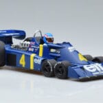 Tyrrell P34 Elf #4 P. Depailler Sweden GP 1976 MCG 1:18 MCG18615F Kovina - image 4 of 6