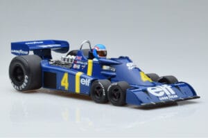 Tyrrell P34 Elf #4 P. Depailler Sweden GP 1976 MCG 1:18 MCG18615F Kovina – slika 4 od 6
