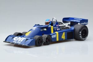Tyrrell P34 Elf #4 P. Depailler Sweden GP 1976 MCG 1:18 MCG18615F Kovina
