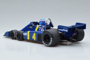 Tyrrell P34 Elf #4 P. Depailler Sweden GP 1976 MCG 1:18 MCG18615F Kovina – slika 5 od 6