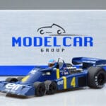 Tyrrell P34 Elf #4 P. Depailler Sweden GP 1976 MCG 1:18 MCG18615F Kovina - image 6 of 6