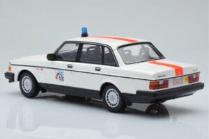 Volvo 240 GL Policija Belgija Minichamps 1:18 155171492 Kovina – slika 5 od 6