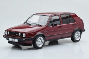 Volkswagen Golf GTI Mk2 Rdeč MCG 1:18