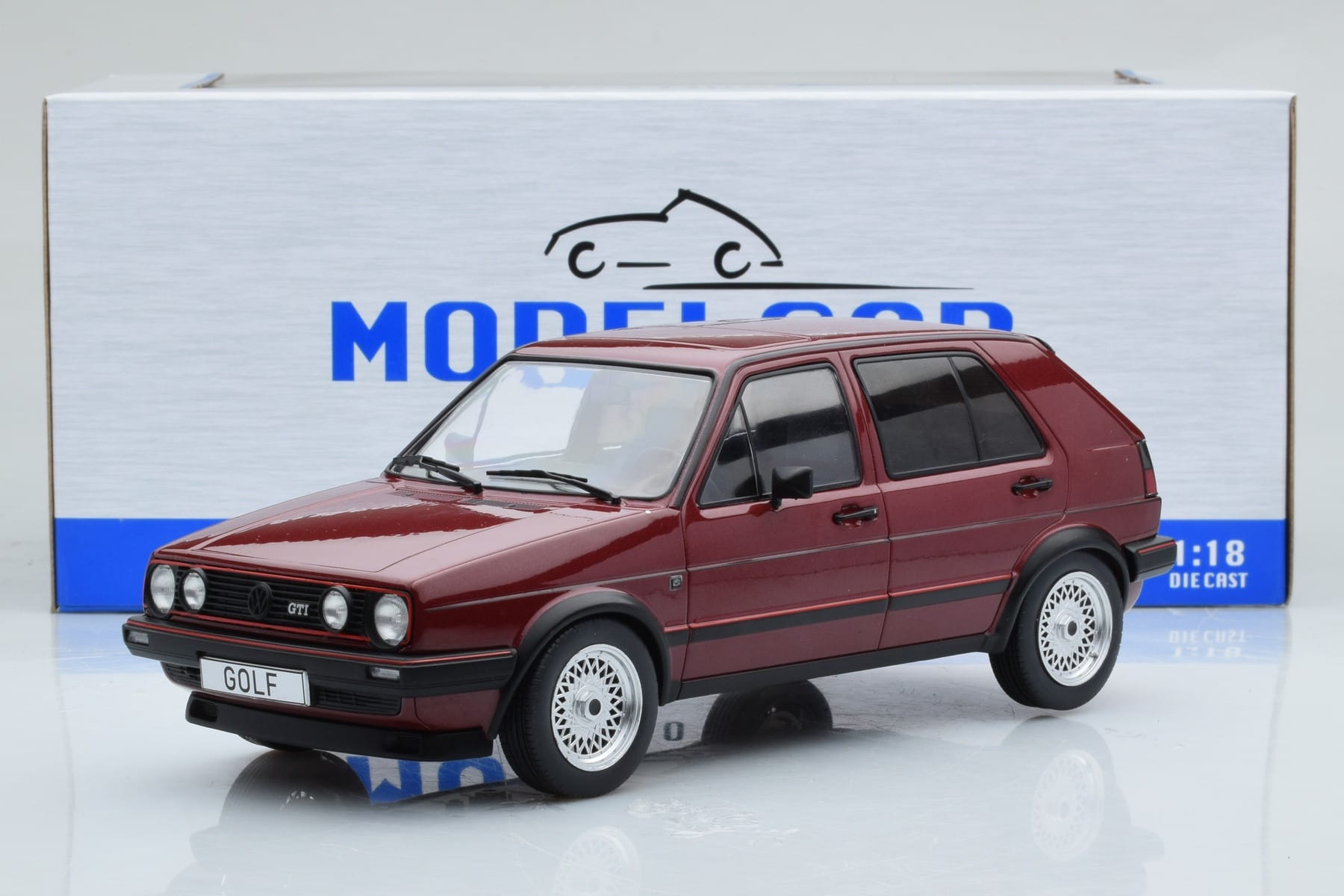 Volkswagen Golf GTI Mk2 Rdeč MCG 1:18 MCG18391 Kovina – slika 6 od 6