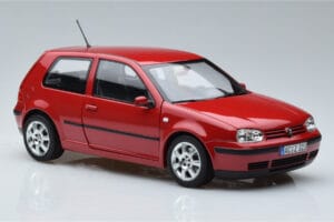 Volkswagen Golf Mk4 Rdeč Norev 1:18 188573 Kovina – slika 5 od 7