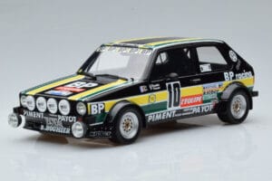 Volkswagen LT35 + Golf 1 GTI Group 2 Black Otto 1:18 OT353 Smola – slika 5 od 6