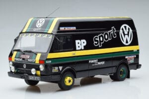 Volkswagen LT35 + Golf 1 GTI Group 2 Black Otto 1:18 OT353 Smola – slika 6 od 6