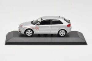 Audi A3 8P Srebrna Prototip Minichamps 1:43 5010503013 Kovina