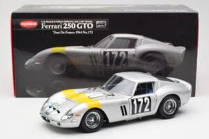 Ferrari 250 GTO #172 Tour de France Automobile 1964 Kyosho 1:18 08434C Kovina – slika 8 od 8