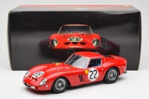 Ferrari 250 GTO #22 24 Hours of Le Mans 1962 Kyosho 1:18 08432B Kovina – slika 8 od 8