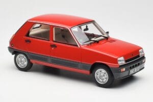 Renault 5 GTL Rdeč Otto 1:18 OT1147 Smola – slika 4 od 6