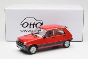 Renault 5 GTL Rdeč Otto 1:18 OT1147 Smola – slika 6 od 6