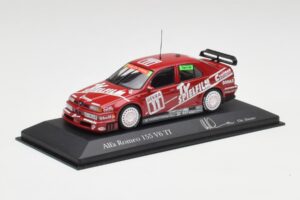 Alfa Romeo 155 V6 #11 C. Danner DTM 1995 Minichamps 1:43 430950311 Kovina – slika 2 od 4