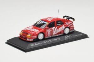 Alfa Romeo 155 V6 #12 M. Alboreto DTM 1995 Minichamps 1:43 430950312 Kovina – slika 2 od 4