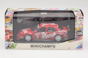 Alfa Romeo 155 V6 #12 M. Alboreto DTM 1995 Minichamps 1:43 430950312 Kovina – slika 4 od 4