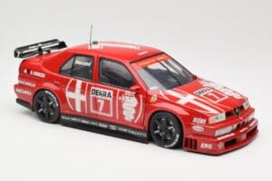 Alfa Romeo 155 V6 Ti #18 A. Nannini DTM 1993 UT Models 1:18 180930120 Kovina – slika 6 od 8
