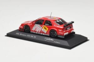Alfa Romeo 155 V6 TI #10 Team Alfa Corse Modena DTM 1994 Minichamps 1:43 430940210 Kovina – slika 3 od 4