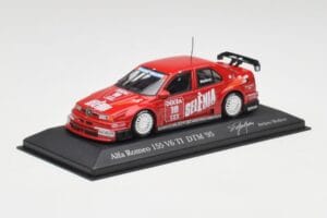 Alfa Romeo 155 V6 TI #18 Euroteam Modena DTM 1995 Minichamps 1:43 430950318 Kovina – slika 2 od 4