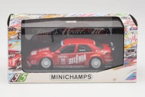Alfa Romeo 155 V6 TI #18 Euroteam Modena DTM 1995 Minichamps 1:43 430950318 Kovina – slika 4 od 4