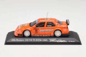 Alfa Romeo 155 V6 TI #19 Jagermeister M. Bartels DTM 1995 Minichamps 1:43 430950219 Kovina