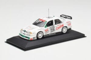 Alfa Romeo 155 V6 TI #26 Team Enstler K. Struwe DTM 1994 Minichamps 1:43 430940126 Kovina – slika 2 od 4