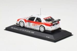Alfa Romeo 155 V6 TI #27 M. Alen Presentation DTM 1995 Minichamps 1:43 430950227 Kovina – slika 3 od 4