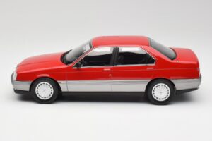 Alfa Romeo 164 Rdeč Norev 1:18 187866 Kovina – slika 3 od 6