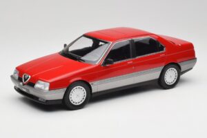 Alfa Romeo 164 Rdeč Norev 1:18 187866 Kovina