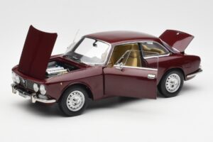 Alfa Romeo 2000 GTV Kostanjevo Rdeč Norev 1:18 187916 Kovina – slika 2 od 8