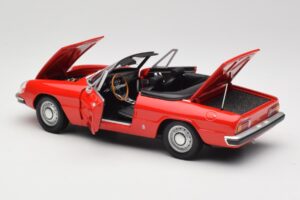 Alfa Romeo 2000 Spider Rdeč Minichamps 1:18 180120930 Kovina – slika 5 od 8