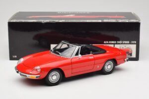 Alfa Romeo 2000 Spider Rdeč Minichamps 1:18 180120930 Kovina – slika 8 od 8