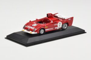 Alfa Romeo 33 TT 12 #2 A. Merzario / J. Laffite 1000km Monza Winner 1975 Minichamps 1:43 403751202 Kovina – slika 2 od 4