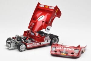 Alfa Romeo 33TT 12 #1 A. Merzario / J. Laffite 1000km Nurburgring Winner 1975 AUTOart 1:18 87505 Kovina – slika 2 od 8