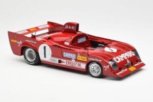 Alfa Romeo 33TT 12 #1 A. Merzario / J. Laffite 1000km Nurburgring Winner 1975 AUTOart 1:18 87505 Kovina – slika 6 od 8