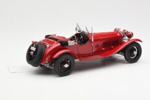 Alfa Romeo 6C 1750 GS Spider Bordeaux Rdeč CMC 1:18 M-138 Kovina – slika 2 od 6