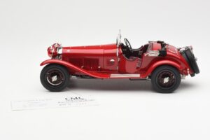 Alfa Romeo 6C 1750 GS Spider Bordeaux Rdeč CMC 1:18 M-138 Kovina – slika 3 od 6