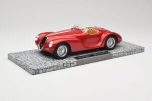 Alfa Romeo 6C 2500 SS Corsa Spider Rdeč Minichamps 1:18 107120230 Smola