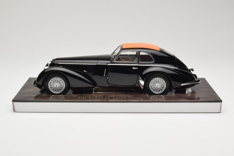 Alfa Romeo 8C 2900B Lungo Črn Minichamps 1:18 100120421 Kovina