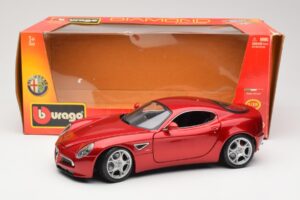 Alfa Romeo 8C Competizione Rdeč Bburago 1:18 18-11021 Kovina – slika 8 od 8